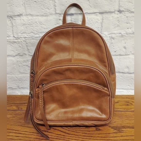 Tommy Bahama Handbags - Tommy Bahama Brown Leather Mini Backpack Crossbody